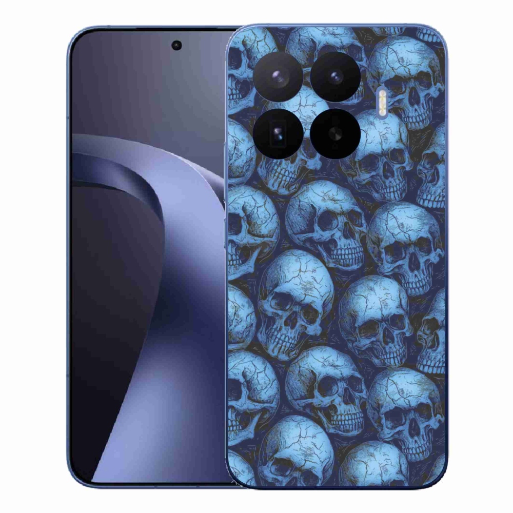 Gél borítás mmCase a Xiaomi 17T Pro számára - koponyák