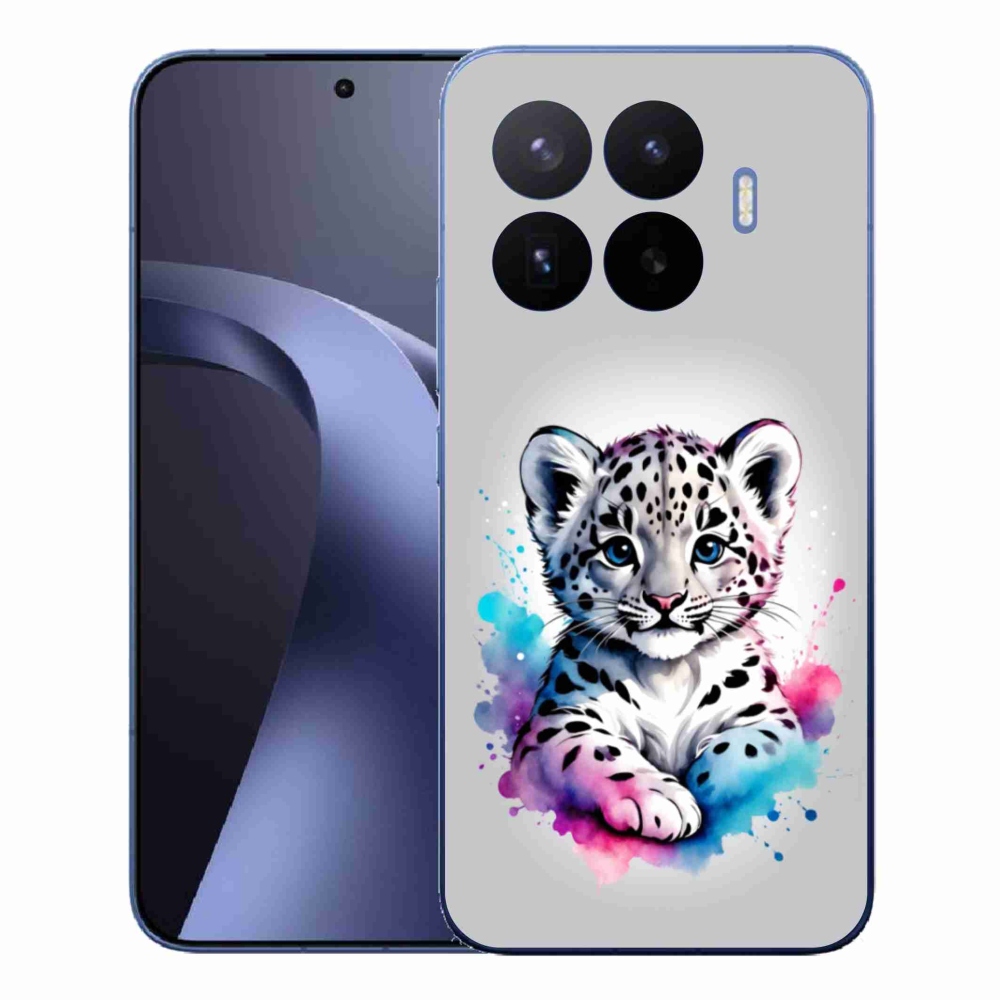 Gél borítás mmCase a Xiaomi 17T Pro számára - leopárd kölyök