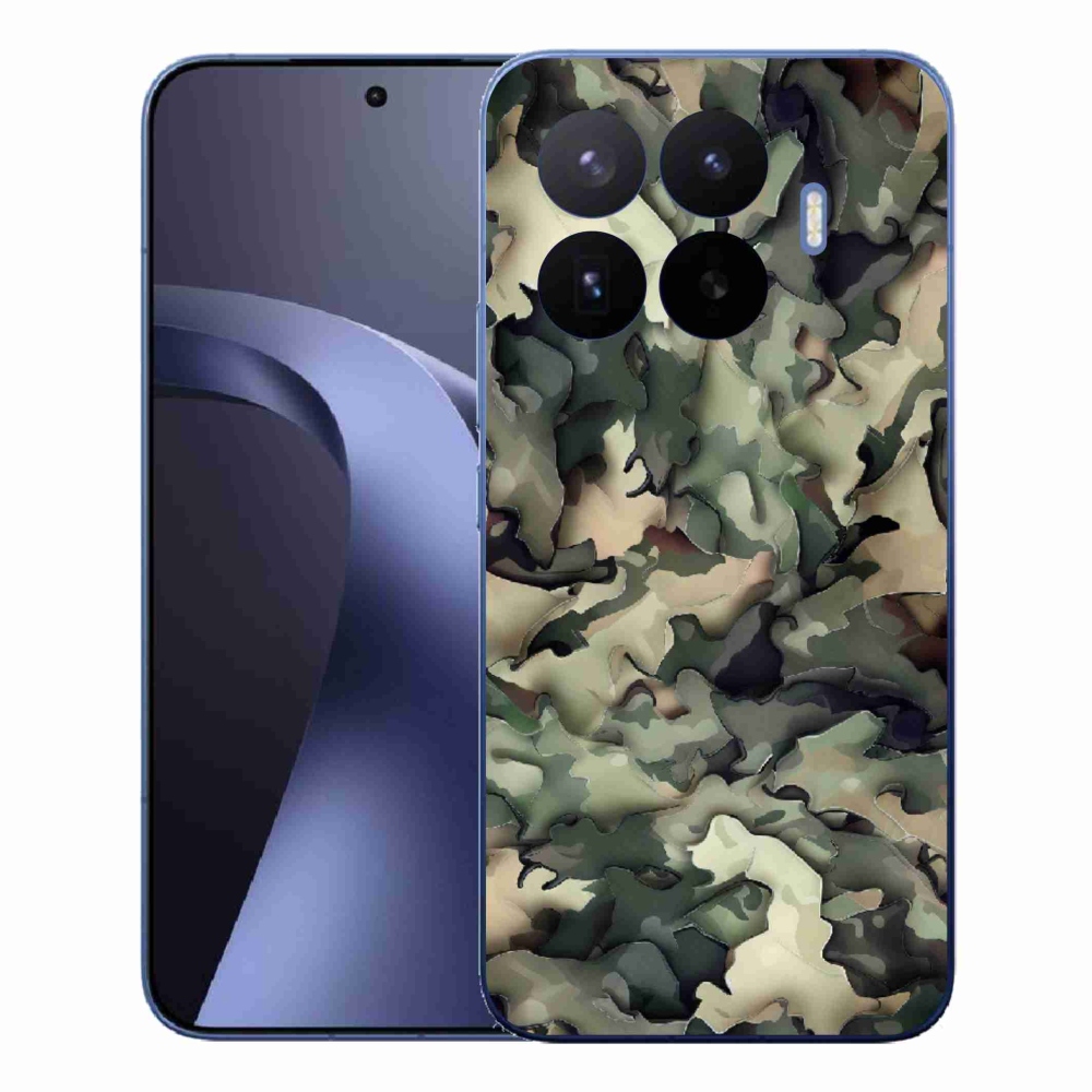 Gél borítás mmCase a Xiaomi 17T Pro számára - terepszínű minta 9