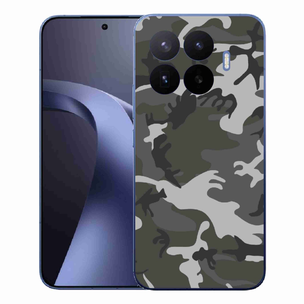 Zselés borítás mmCase a Xiaomi 17T Pro számára - álcázó mintás
