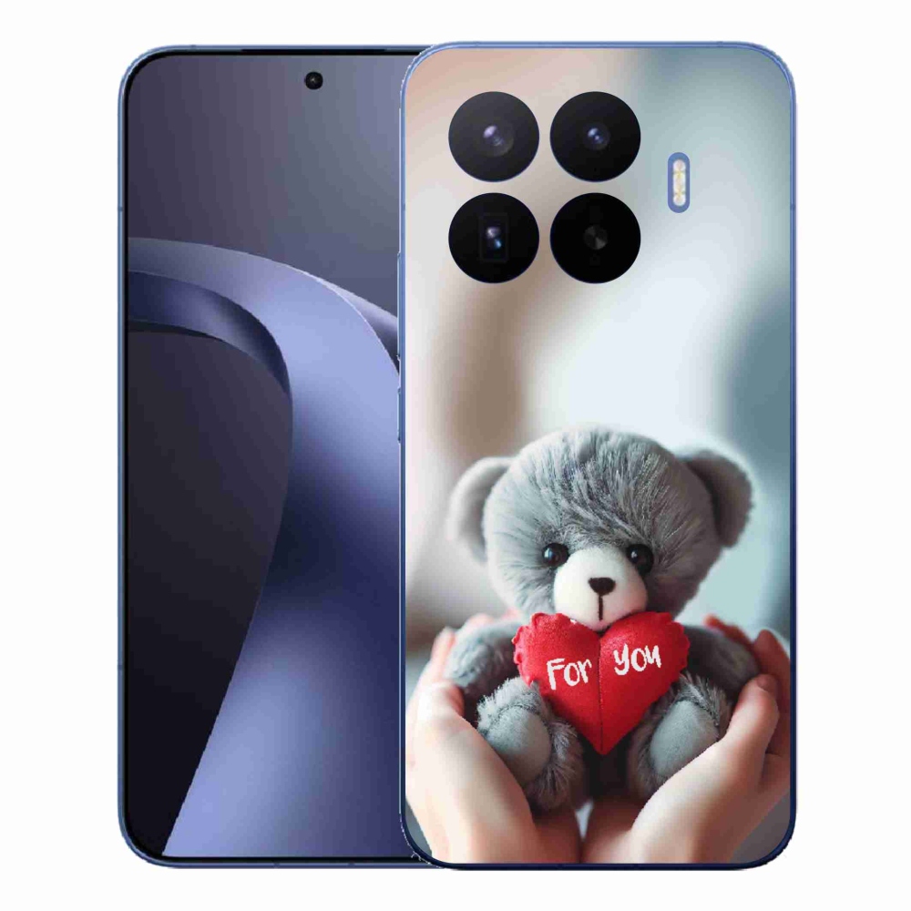 Gél borítás mmCase a Xiaomi 17T Pro számára - mackó a szerelmesek számára