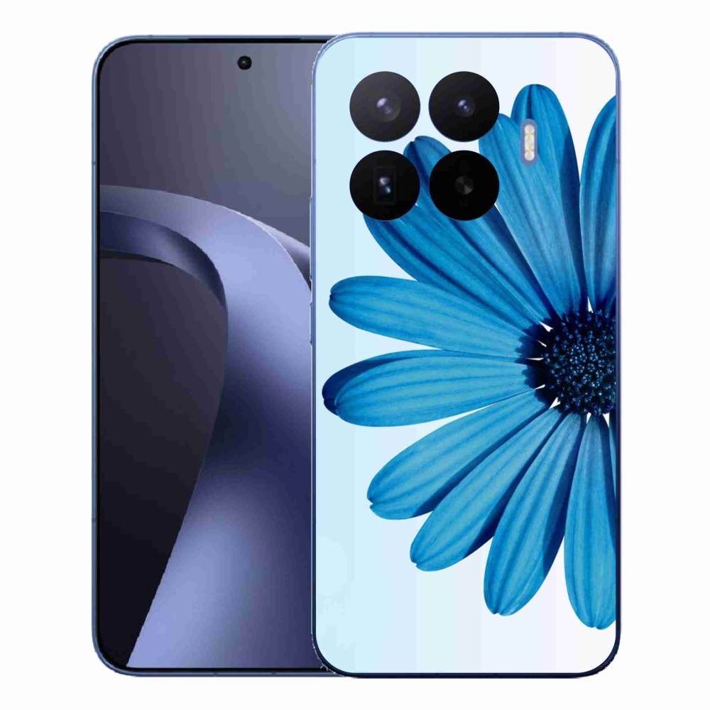 Zselés borítás mmCase a Xiaomi 17T Pro-hoz - kék margaréta