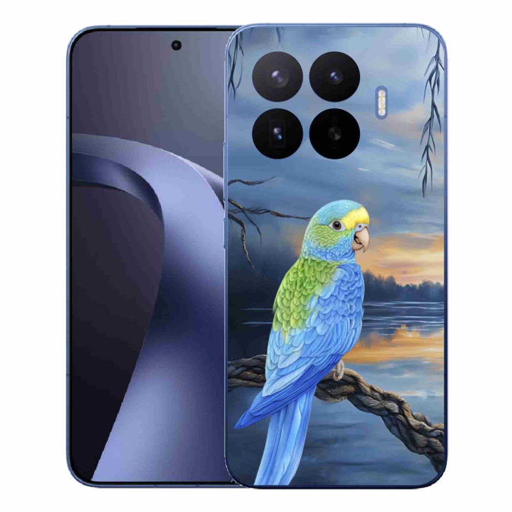 Gél borítás mmCase a Xiaomi 17T Pro számára - kék papagáj