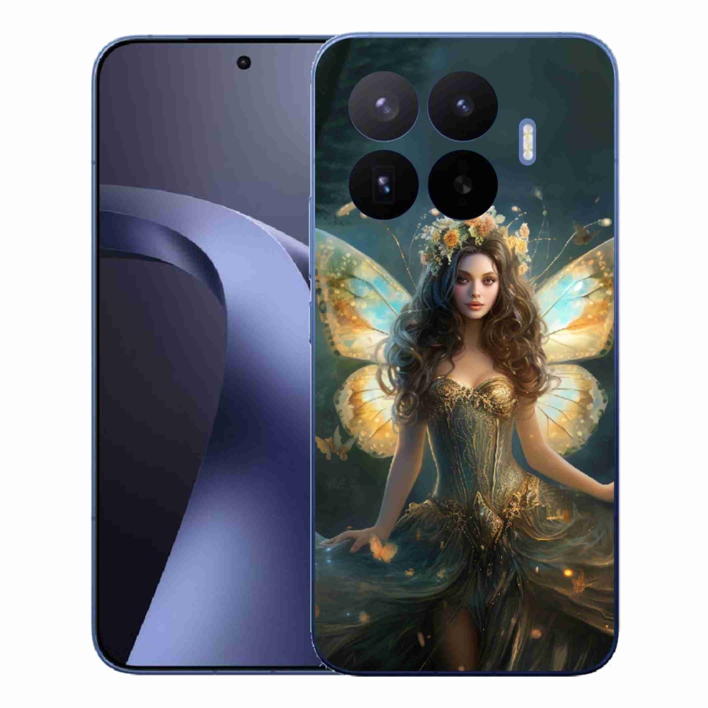 Gél borítás mmCase a Xiaomi 17T Pro számára - pillangó nő