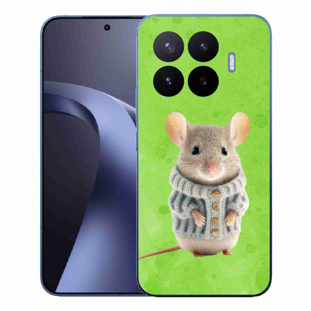 Gél borítás mmCase a Xiaomi 17T Pro számára - egér pulóverben