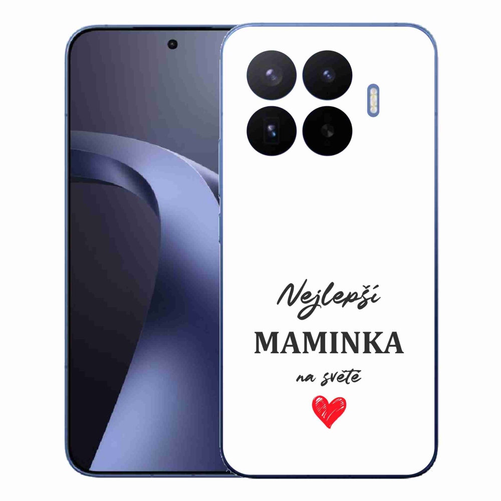 Gél borító mmCase a Xiaomi 17T Pro - legjobb anya 1 fehér háttérrel