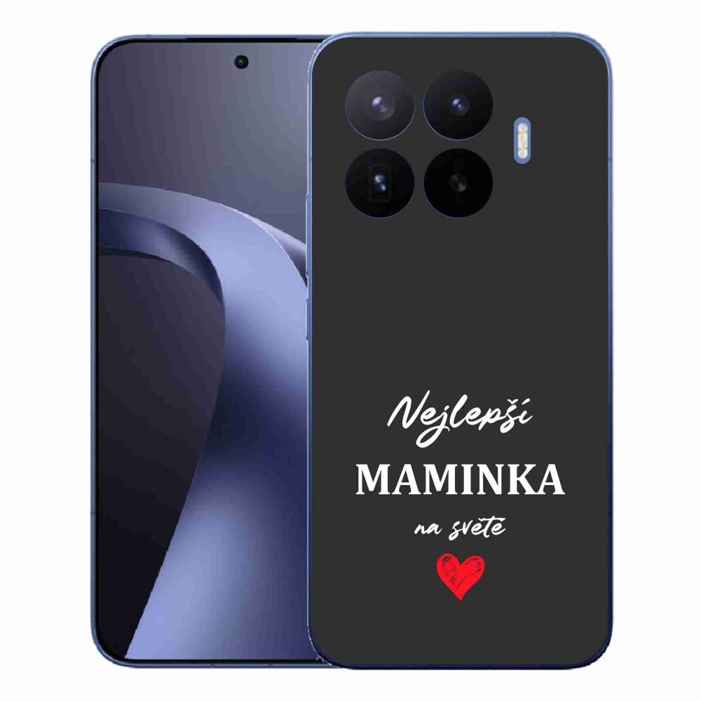 Gél borító mmCase a Xiaomi 17T Pro - legjobb anya 1 fekete háttérrel