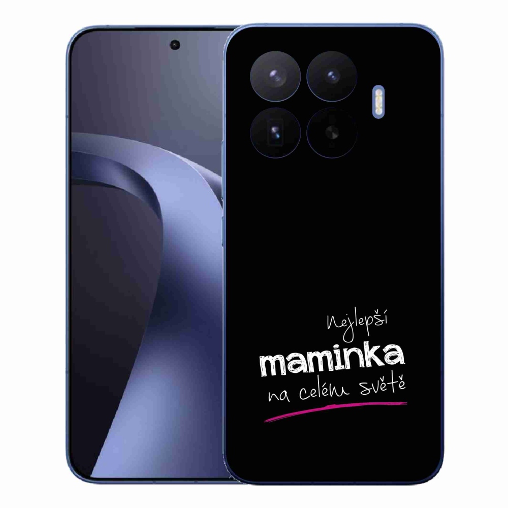 Gél borító mmCase a Xiaomi 17T Pro - legjobb anya 4 fekete háttérrel