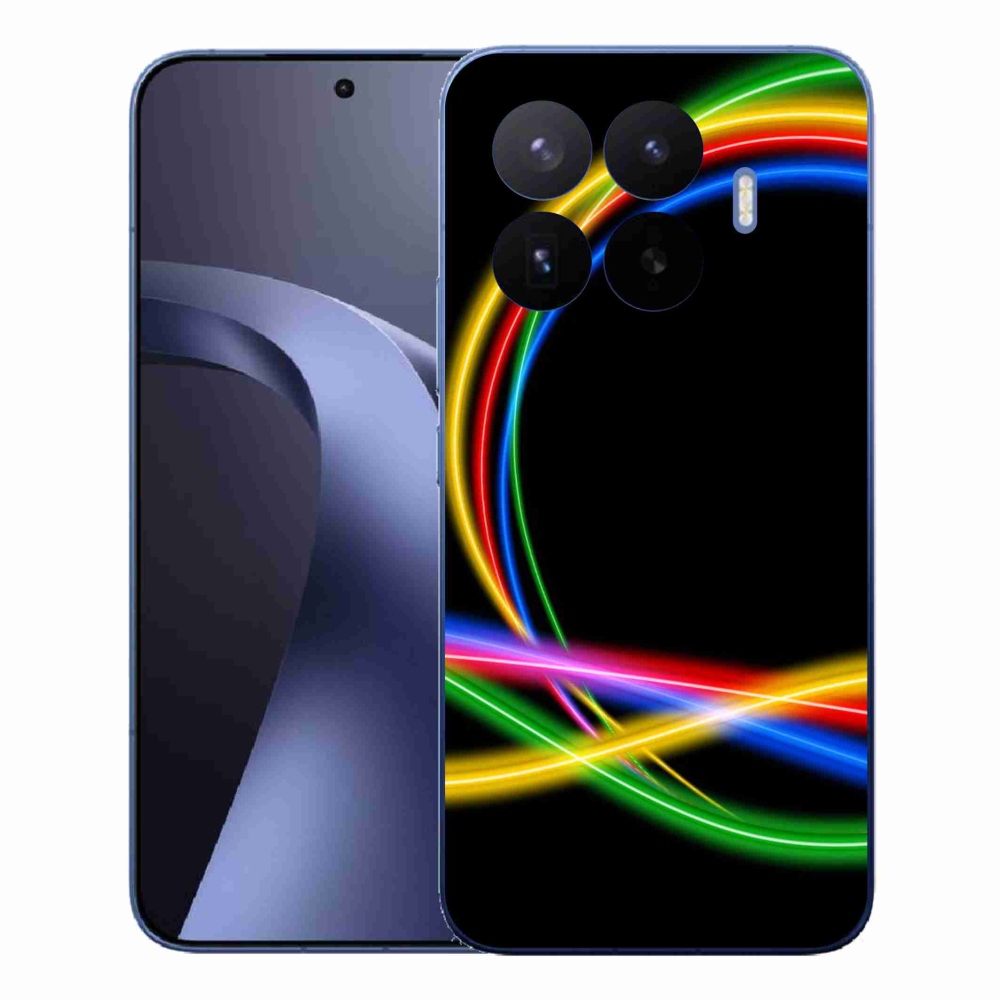 Gél borítás mmCase a Xiaomi 17T Pro számára - neon körök