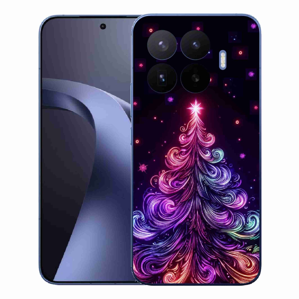 Gél borítás mmCase a Xiaomi 17T Pro számára - neon karácsonyfa 1