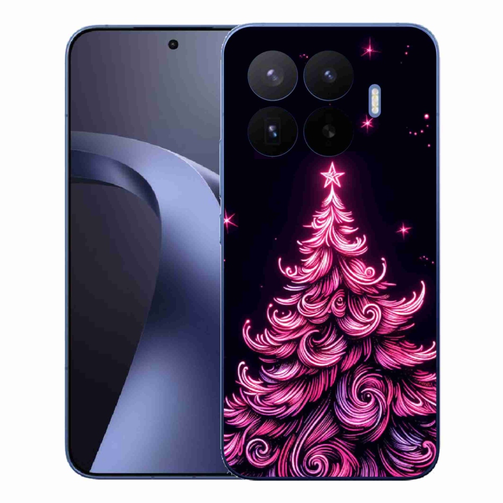 Gél borítás mmCase a Xiaomi 17T Pro számára - neon karácsonyfa 2