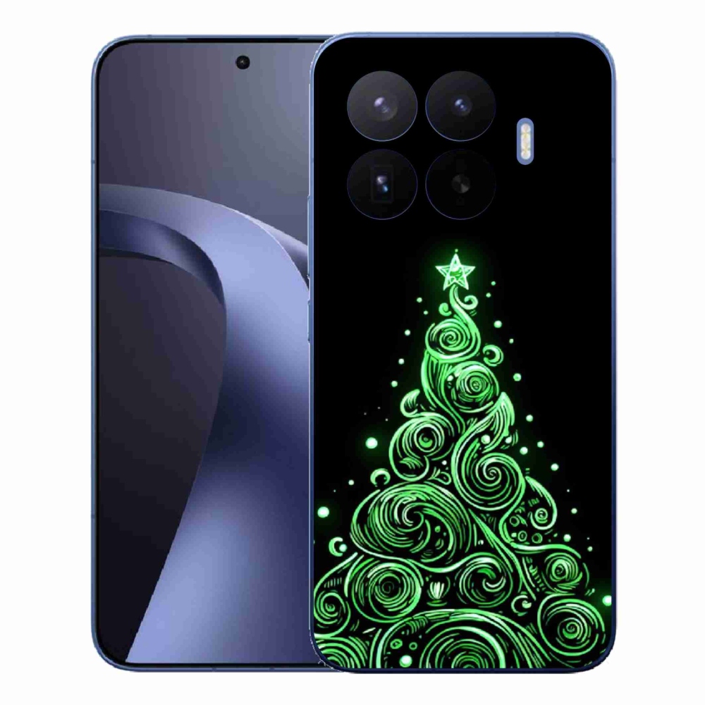 Gél borítás mmCase a Xiaomi 17T Pro számára - neon karácsonyfa 3