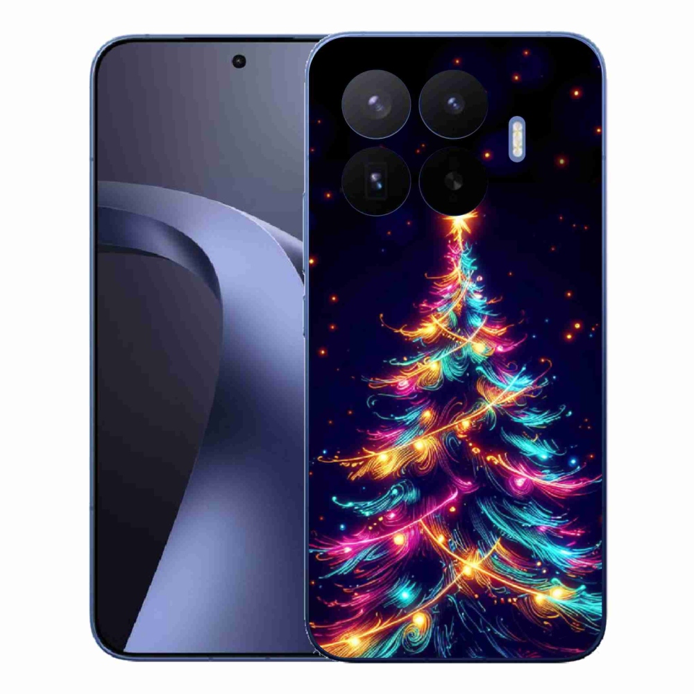 Gél borítás mmCase a Xiaomi 17T Pro számára - neon karácsonyfa