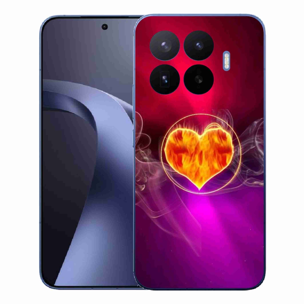 Gél borítás mmCase a Xiaomi 17T Pro számára - tüzes szív