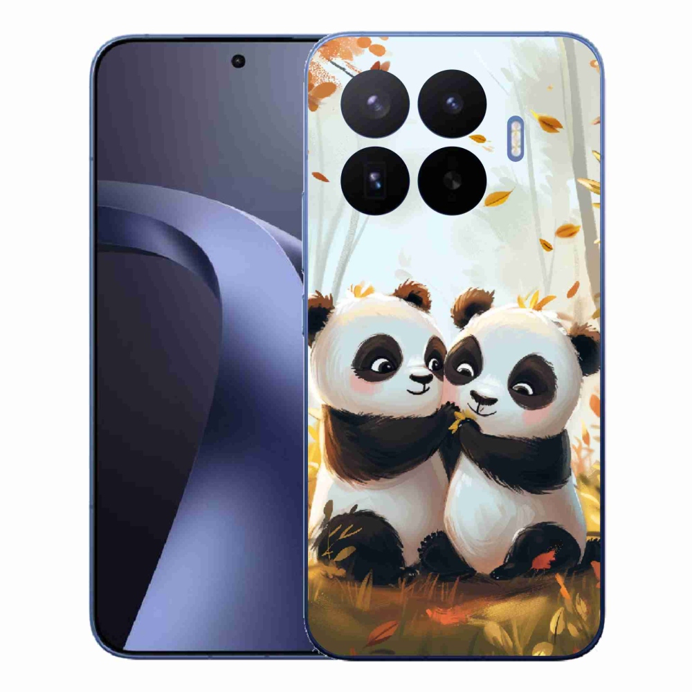 Gél borítás mmCase a Xiaomi 17T Pro számára - pandák