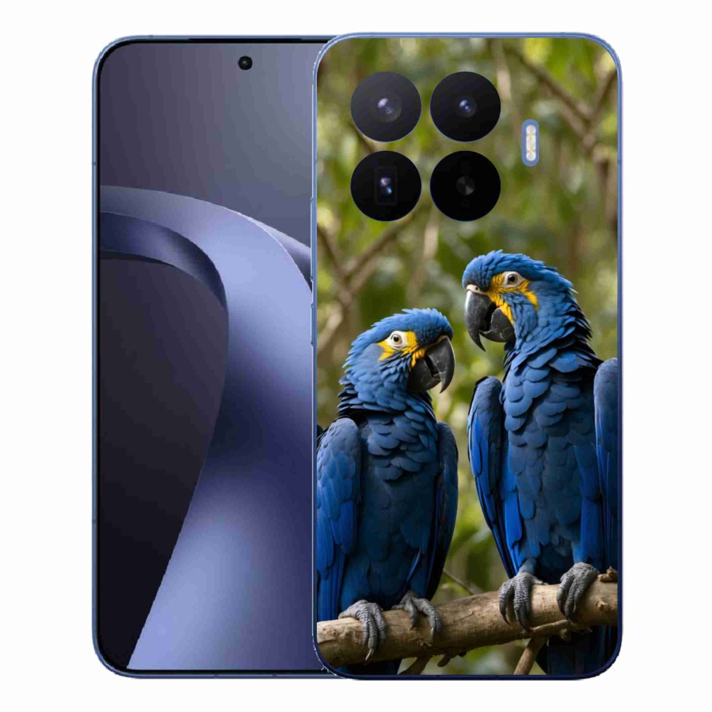 Gél borítás mmCase a Xiaomi 17T Pro számára - papagáj duó