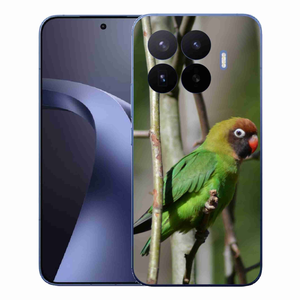 Gél borítás mmCase a Xiaomi 17T Pro számára - papagáj agapornis