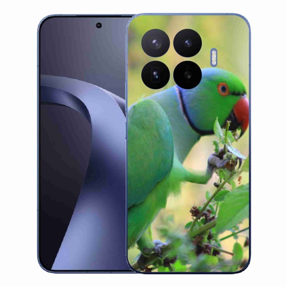 Gél borítás mmCase a Xiaomi 17T Pro számára - papagáj alexandr