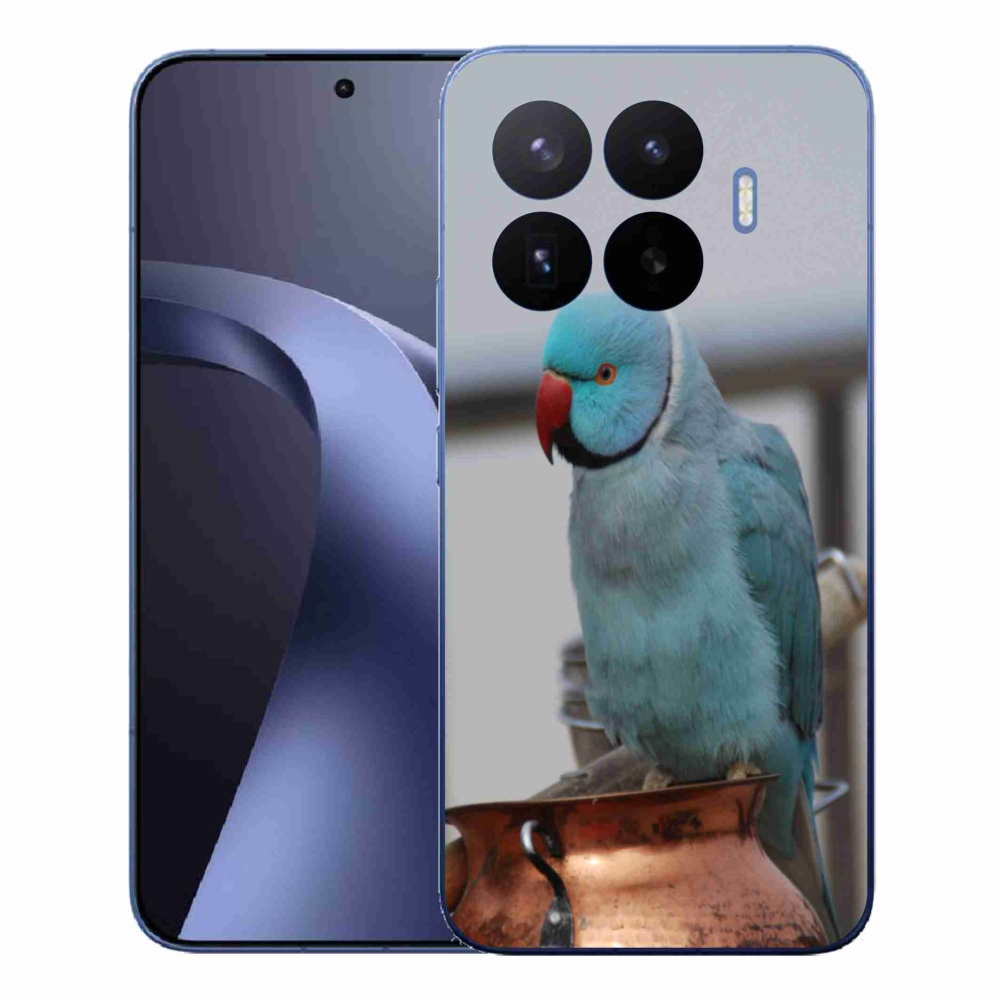 Gél borítás mmCase a Xiaomi 17T Pro-hoz - papagáj alexander kék