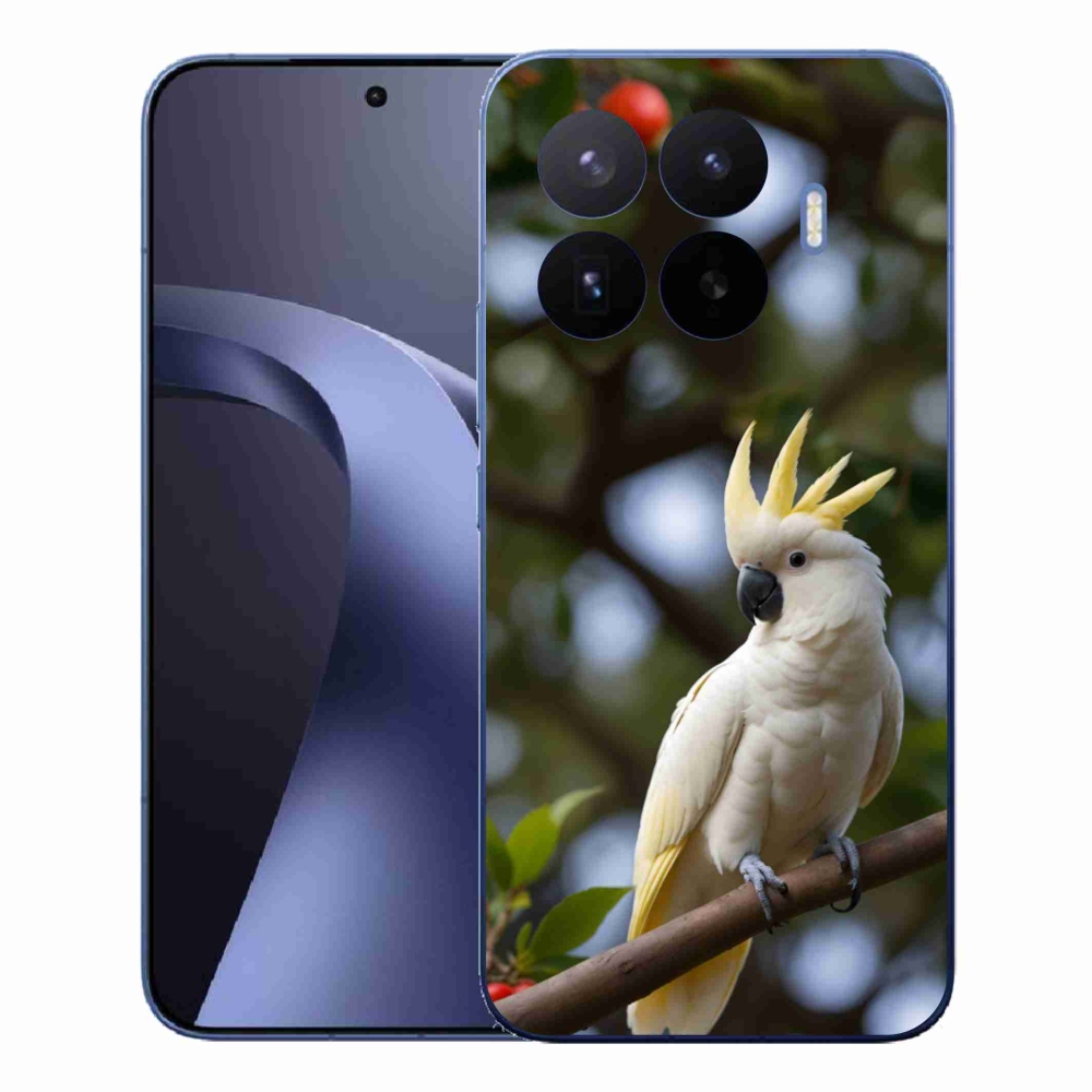 Gél borítás mmCase a Xiaomi 17T Pro számára - papagáj kakadu 3