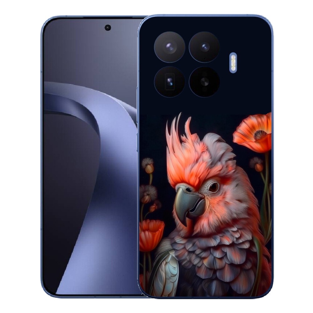 Gél borítás mmCase a Xiaomi 17T Pro számára - papagáj kakadu színekben