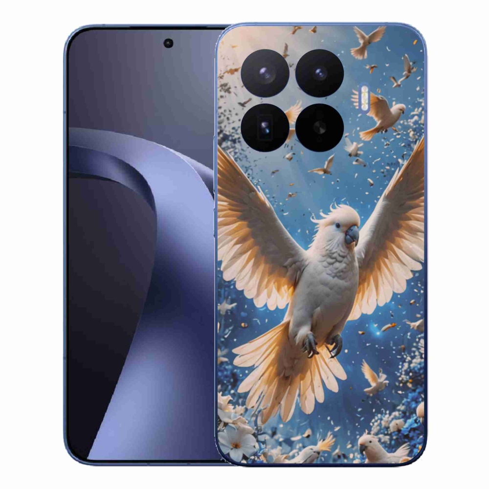 Gél borítás mmCase a Xiaomi 17T Pro számára - papagáj kakadu