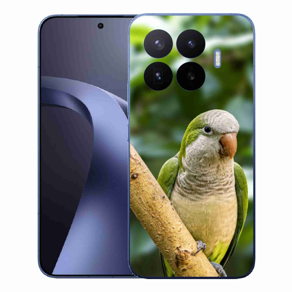 Zselés borítás mmCase a Xiaomi 17T Pro-hoz - papagáj