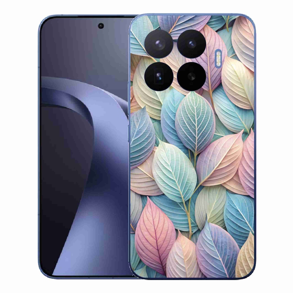 Gél borítás mmCase a Xiaomi 17T Pro számára - pasztell levelek
