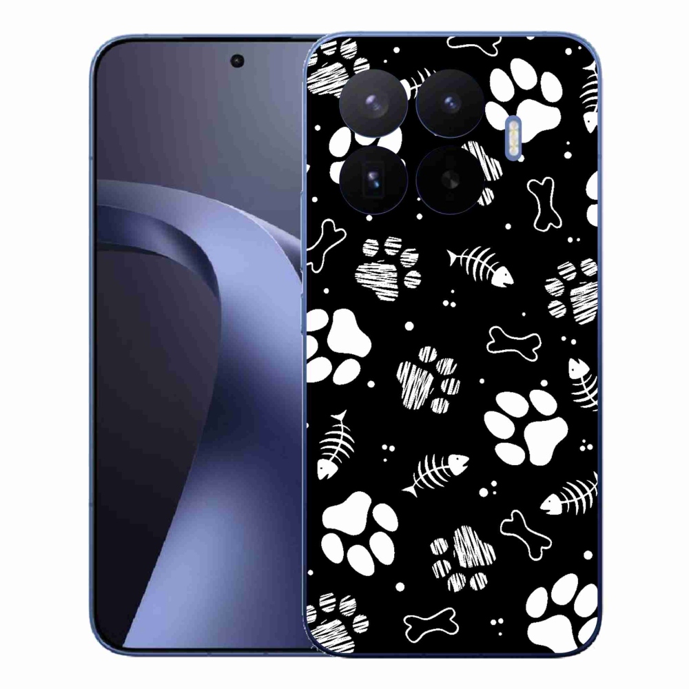 Gél borítás mmCase a Xiaomi 17T Pro számára - kutyamancsok