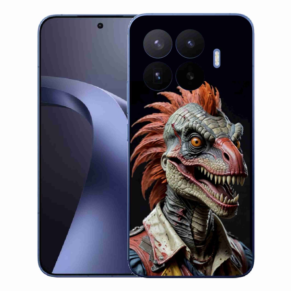 Gél borítás mmCase a Xiaomi 17T Pro számára - punk dinoszaurusz