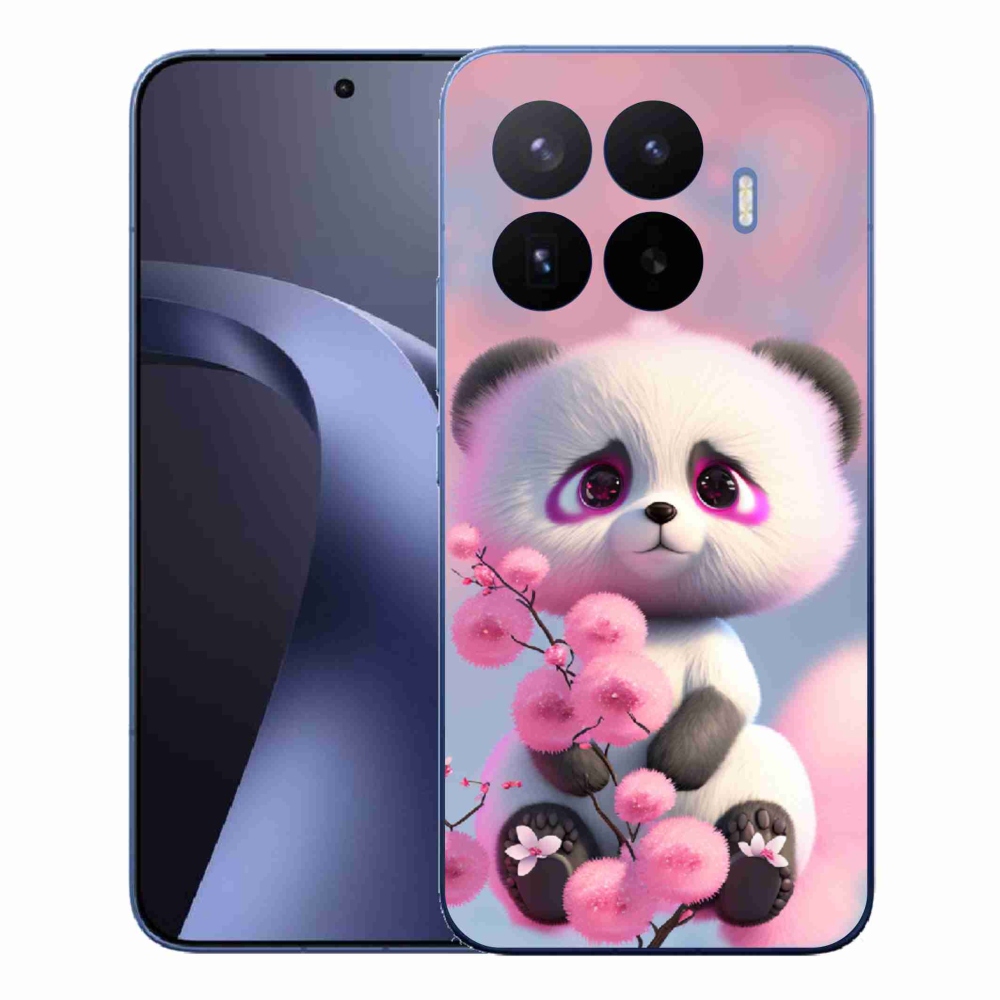 Gél borítás mmCase a Xiaomi 17T Pro számára - aranyos panda 1