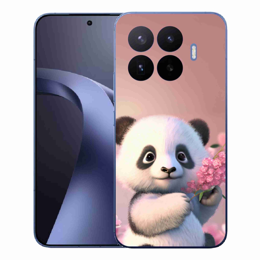 Gél borítás mmCase a Xiaomi 17T Pro számára - aranyos panda