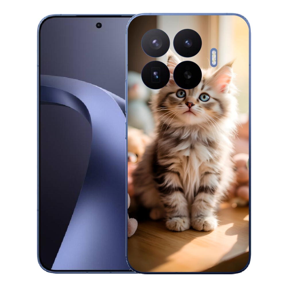 Gél borítás mmCase a Xiaomi 17T Pro számára - aranyos cica 10