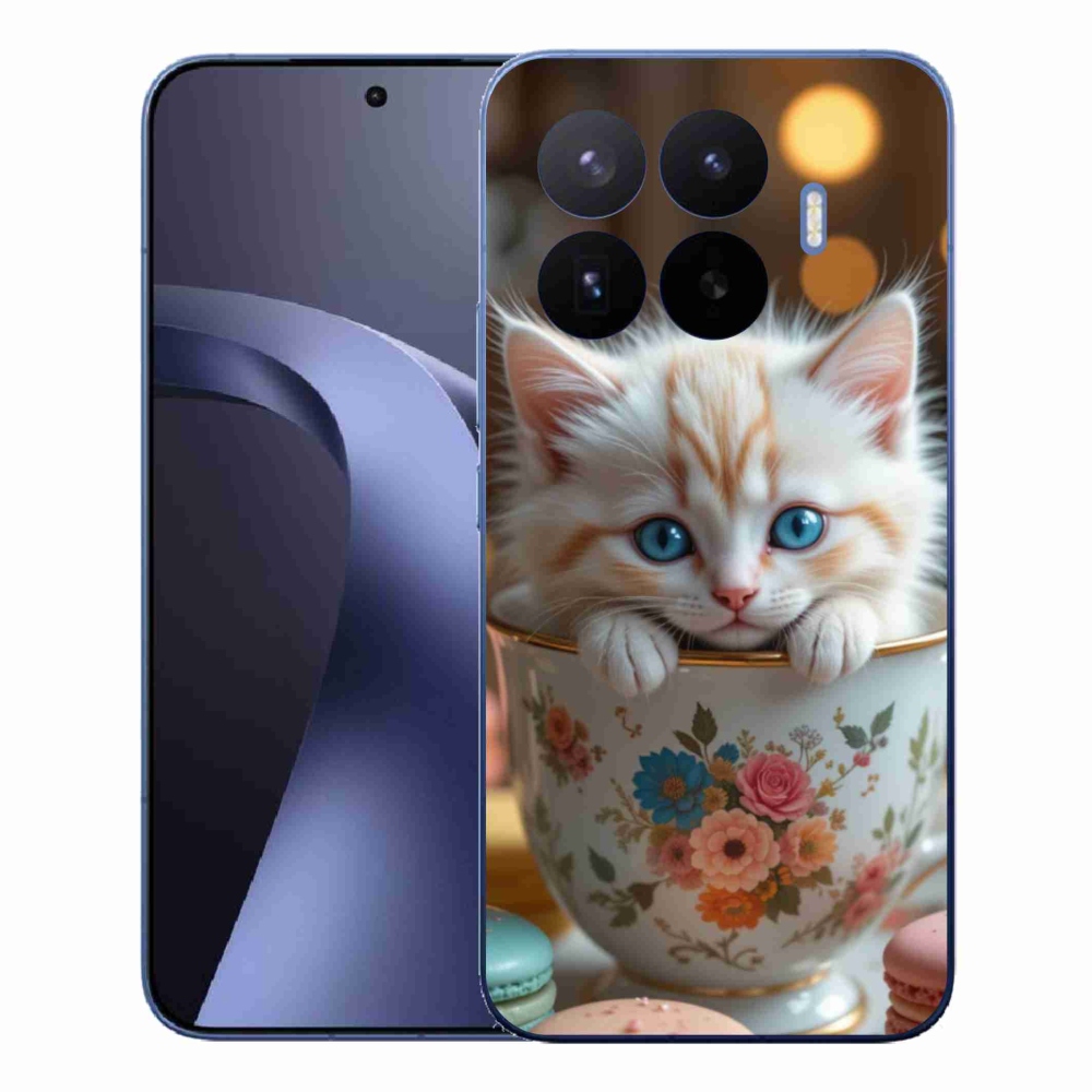 Gél borítás mmCase a Xiaomi 17T Pro számára - aranyos cica 6