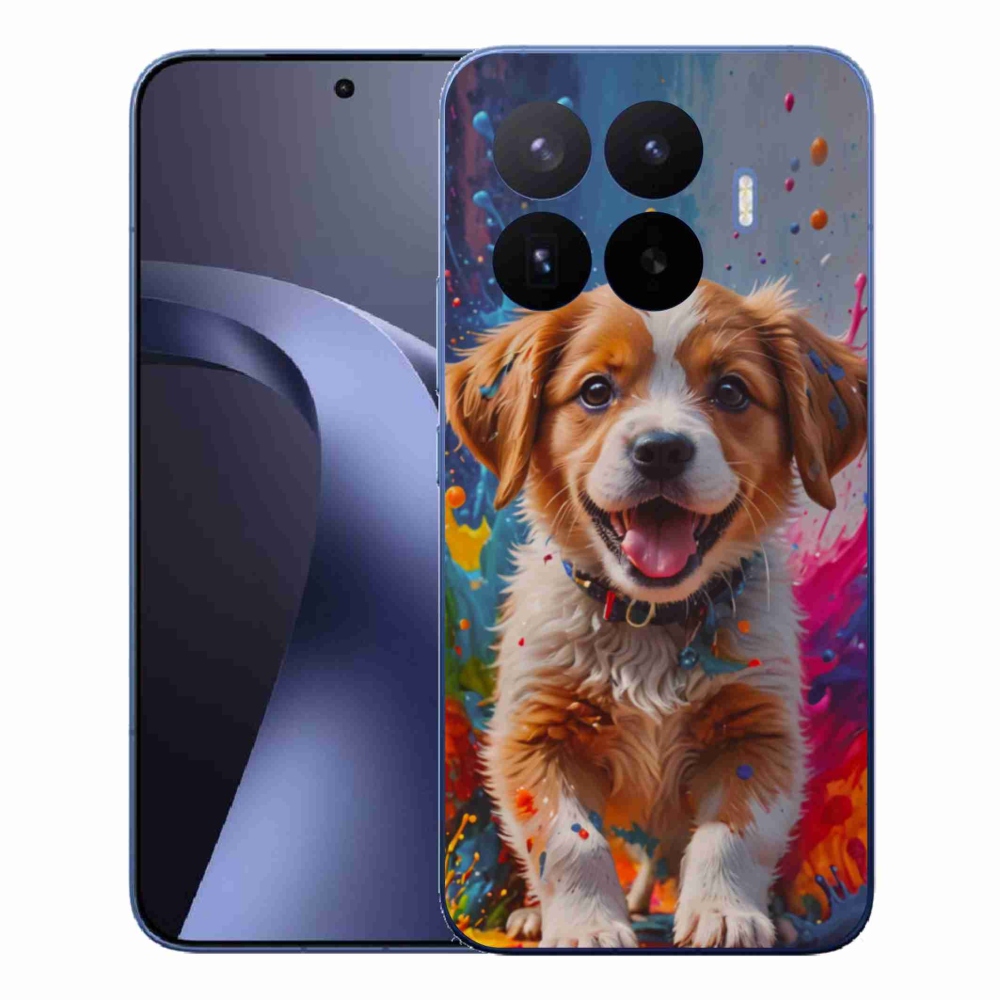 Gél borítás mmCase a Xiaomi 17T Pro számára - aranyos kiskutya 3