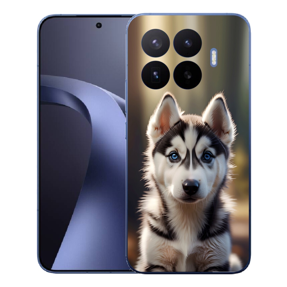 Gél borítás mmCase a Xiaomi 17T Pro számára - aranyos szibériai husky