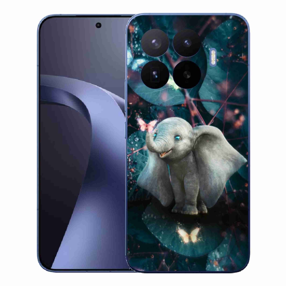 Gél borítás mmCase a Xiaomi 17T Pro számára - aranyos elefánt