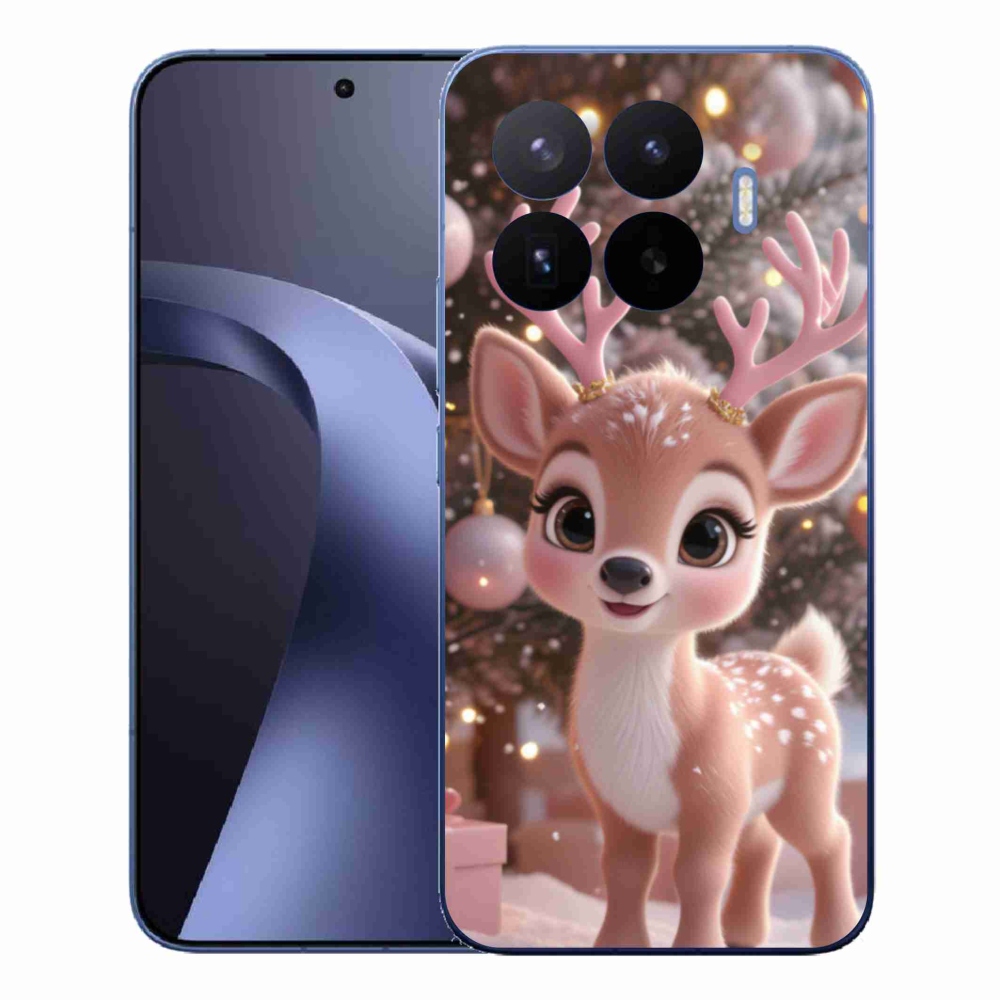 Gél borítás mmCase a Xiaomi 17T Pro számára - aranyos rénszarvas