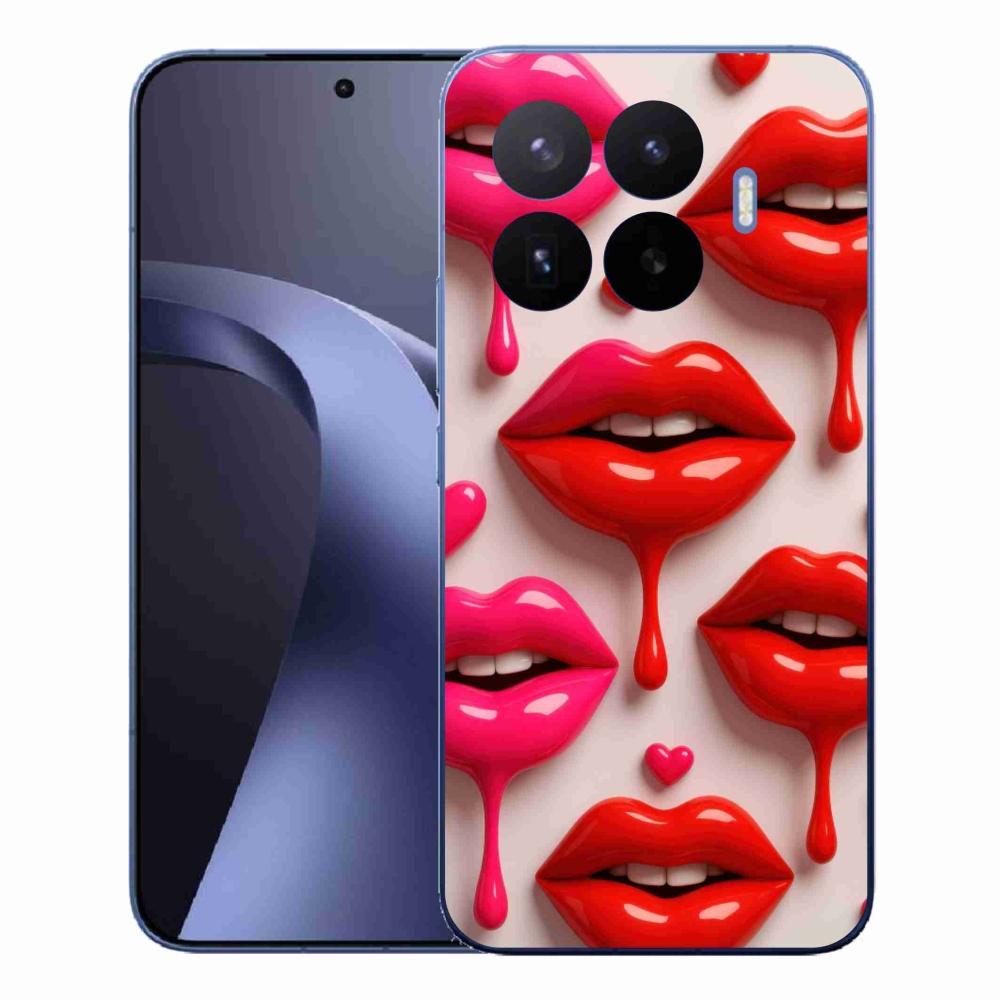 Gél borítás mmCase a Xiaomi 17T Pro számára - ajkak 2