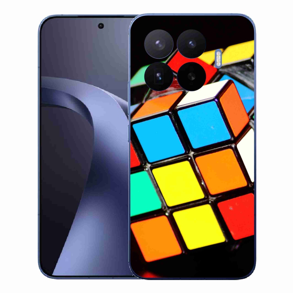 Gél borítás mmCase a Xiaomi 17T Pro számára - Rubik-kocka