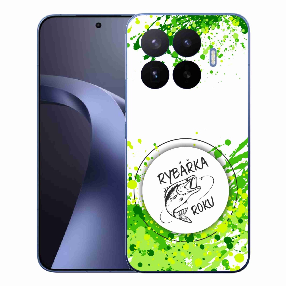 Gél borítás mmCase a Xiaomi 17T Pro számára - az év halászának fehér háttere