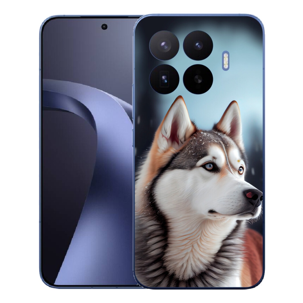 Gél borítás mmCase a Xiaomi 17T Pro számára - Szibériai Husky