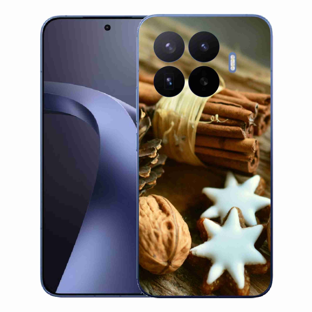 Gél borítás mmCase a Xiaomi 17T Pro számára - fahéj és mézeskalács