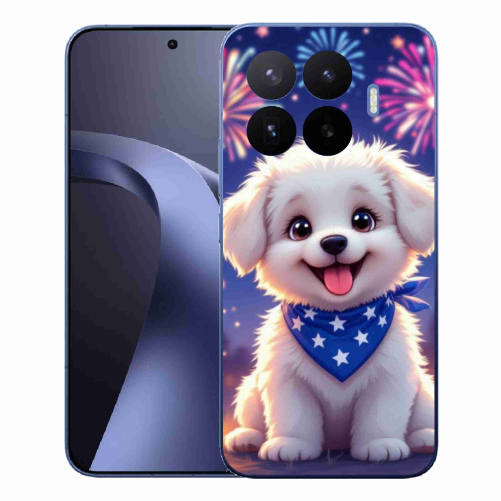 Gél borítás mmCase a Xiaomi 17T Pro számára - ünnepi kiskutya