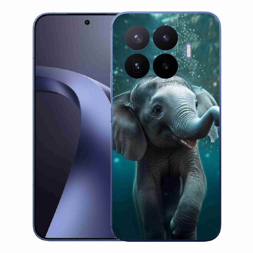 Gél borítás mmCase a Xiaomi 17T Pro számára - elefánt a víz alatt