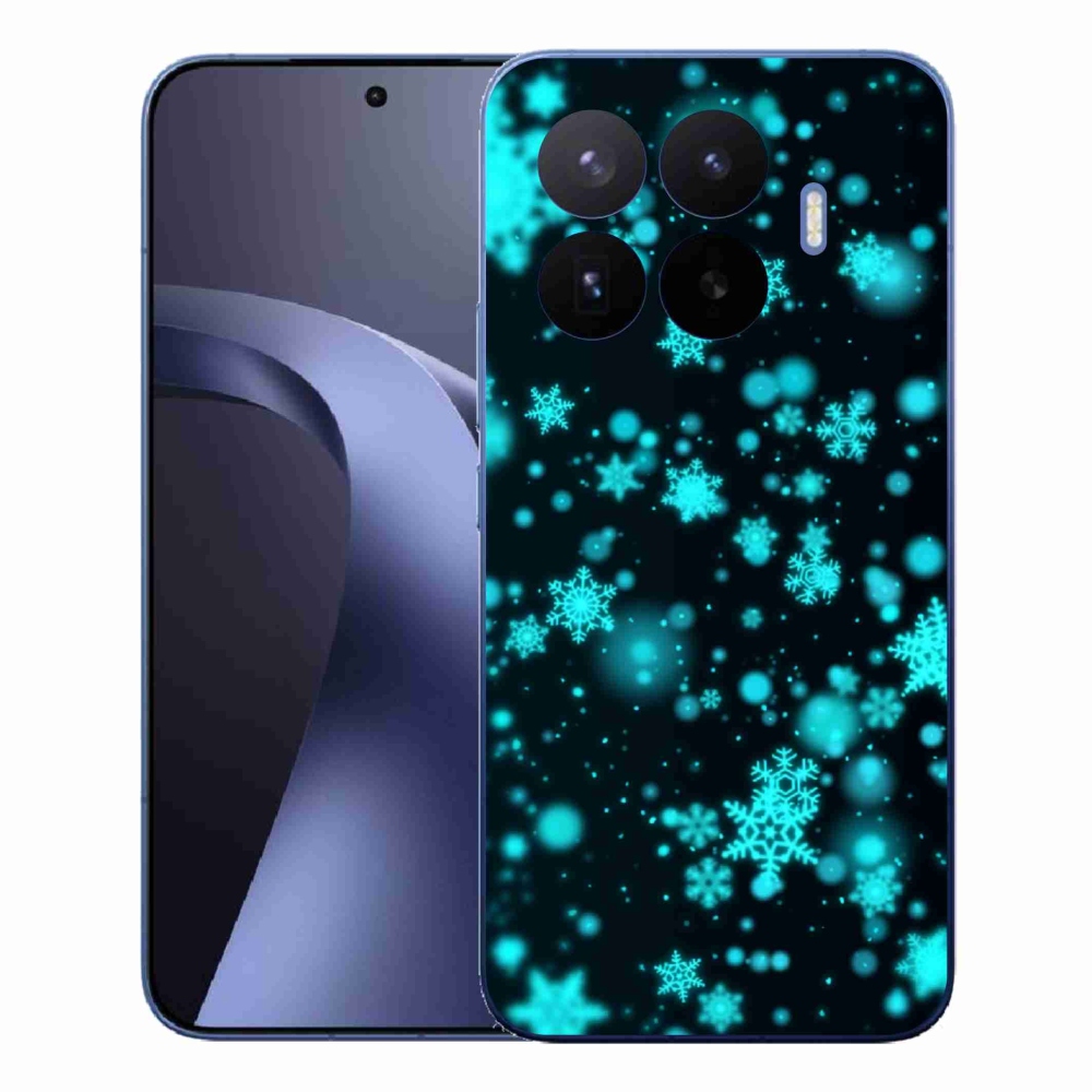 Gél borítás mmCase a Xiaomi 17T Pro számára - hópelyhek 1