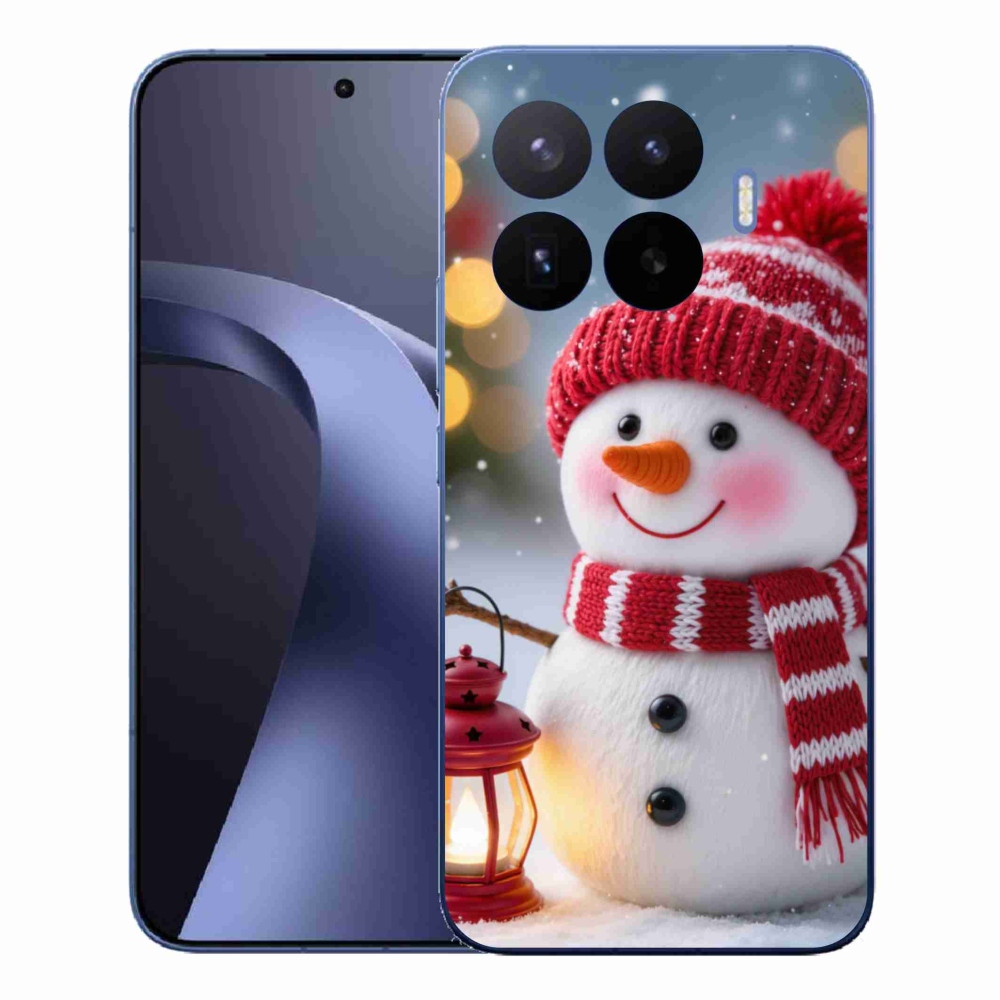Gél borítás mmCase a Xiaomi 17T Pro számára - hóember 2