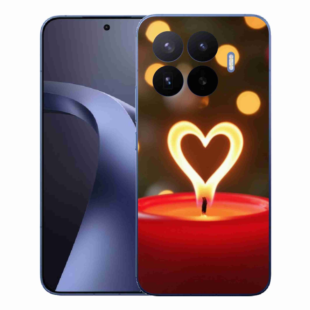 Gél borítás mmCase a Xiaomi 17T Pro számára - láng szíve
