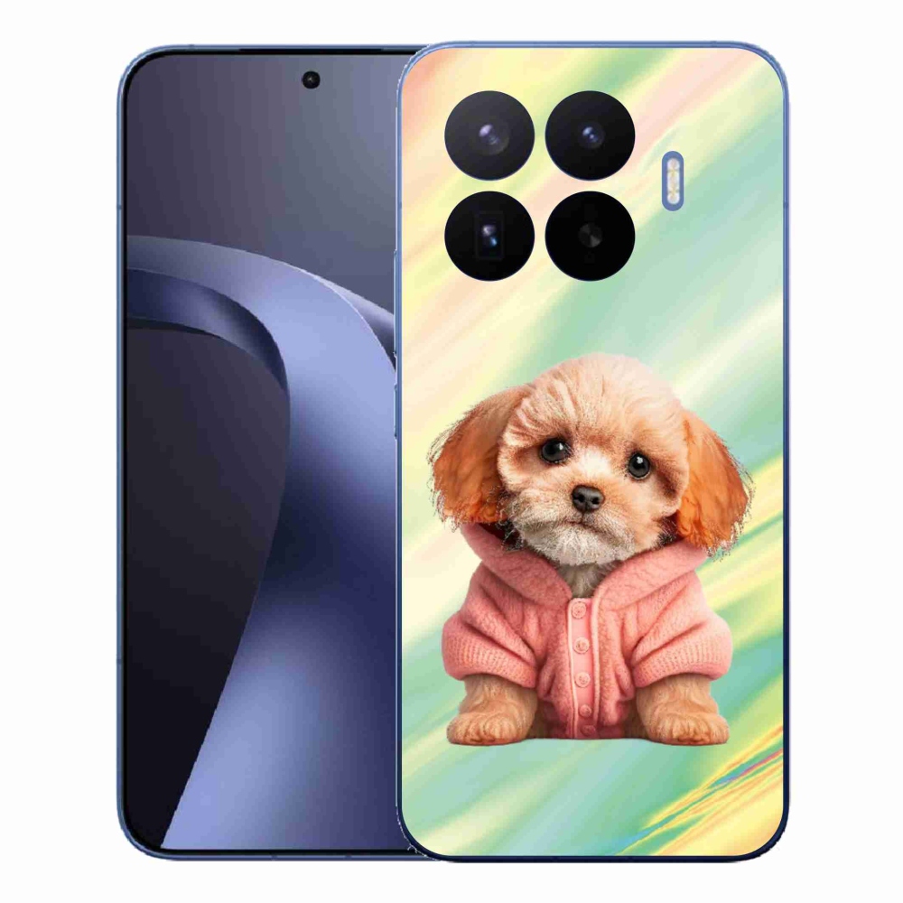 Gél borítás mmCase a Xiaomi 17T Pro - pulóveres kölyökkutyához