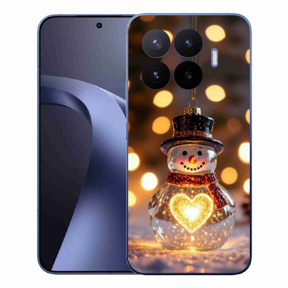 Gél borítás mmCase a Xiaomi 17T Pro számára - karácsonyi hóember